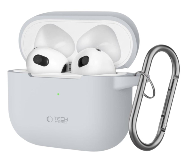 Tech-Protect Silicone Hook do Apple Airpods 3. generacji crayon grey - 1285362 - zdjęcie